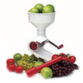 White Food Strainer and Sauce Maker D71990