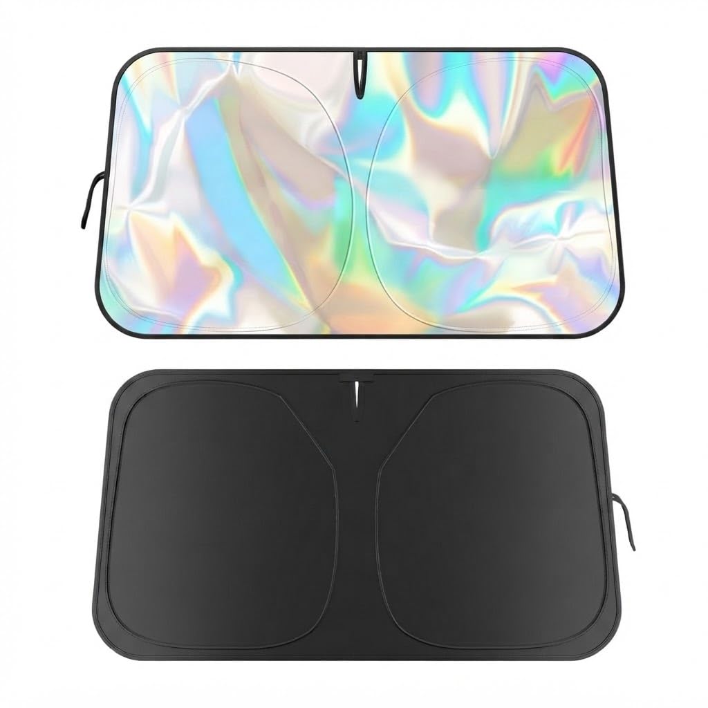 Front Window Sun Shade Foldable Reflective P998
