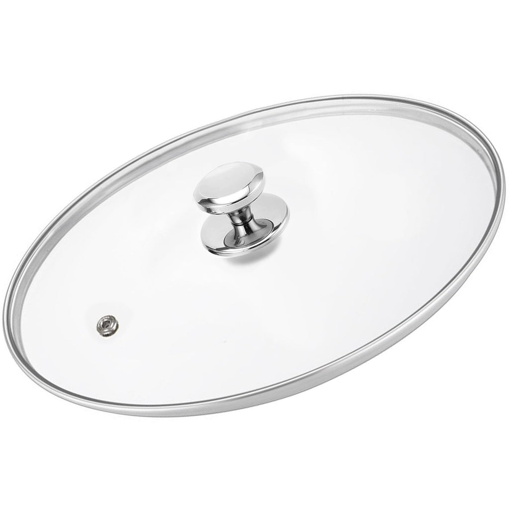 14 Inch Glass Lid with Steam Vent Z2327