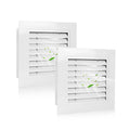 14" x 14" Aluminum Gable Vents with Screen, 2 Pack A1221