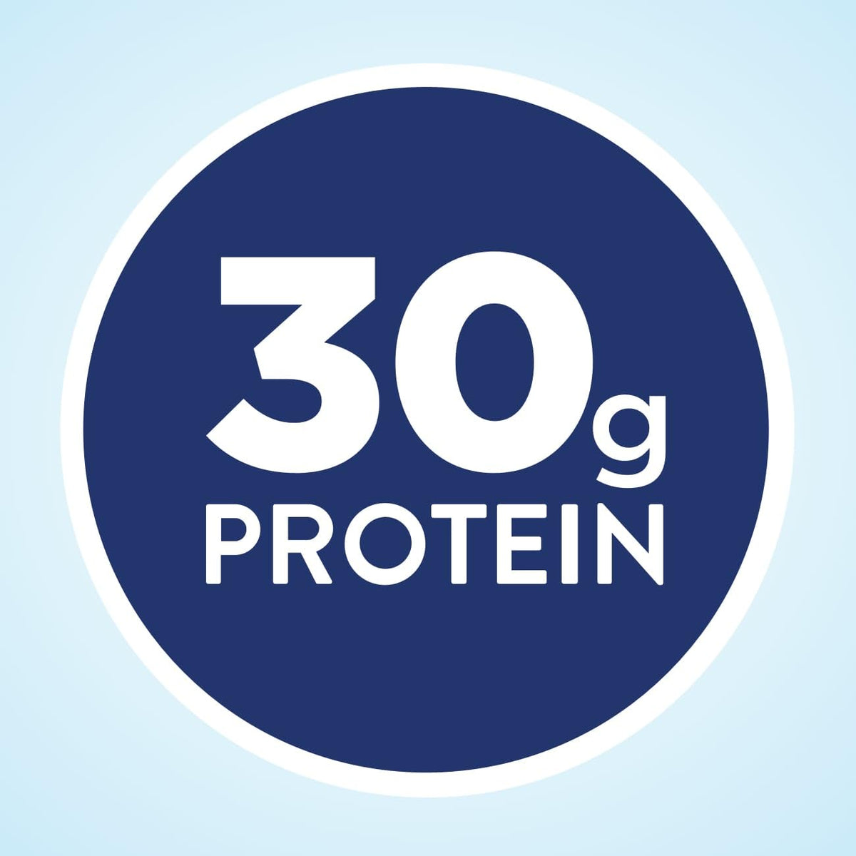 Chocolate and Vanilla Nutrition Shake with 30g Protein, Pack of 24 F75256