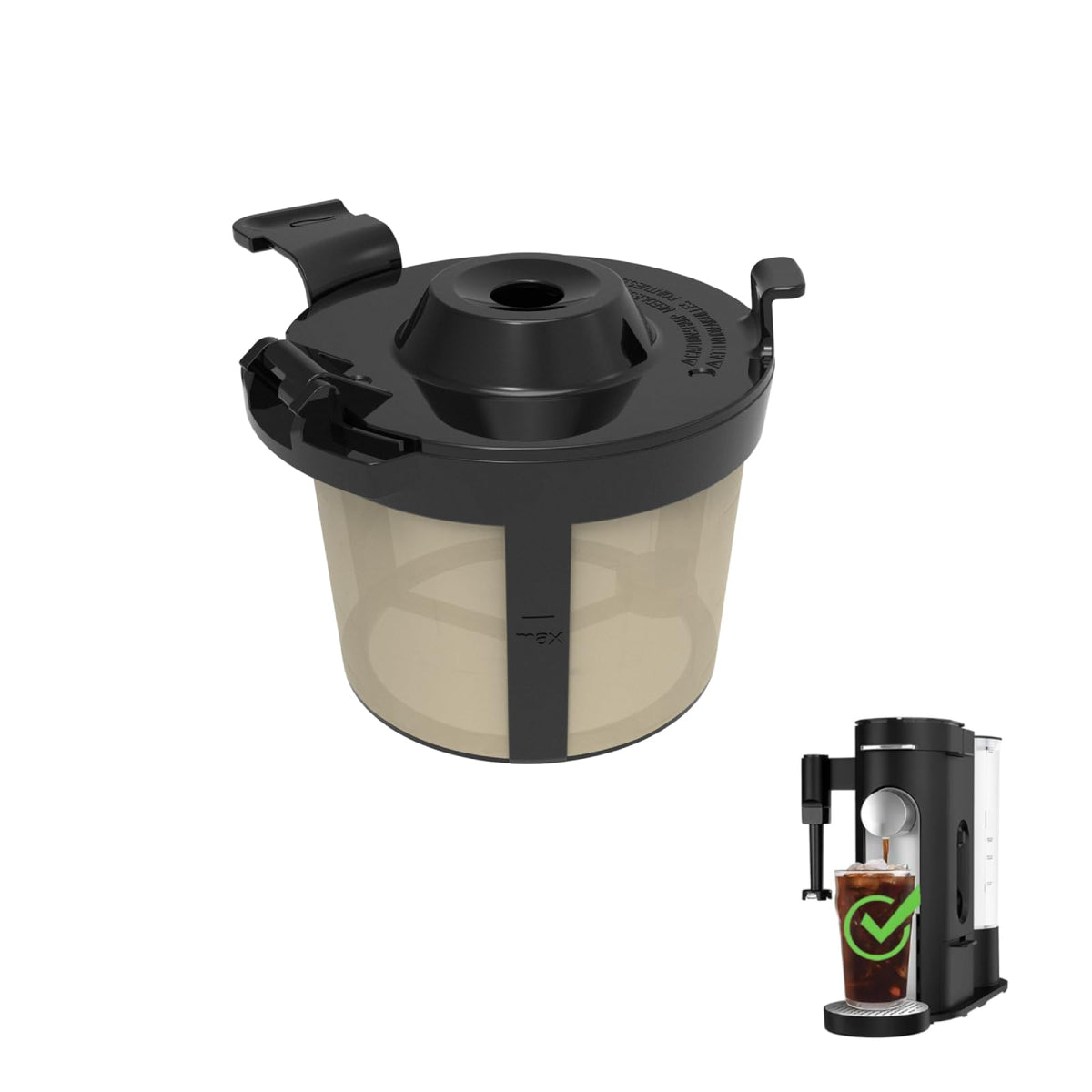 Basket Filters for Ninja Coffee Filter, 1 Pack U951287