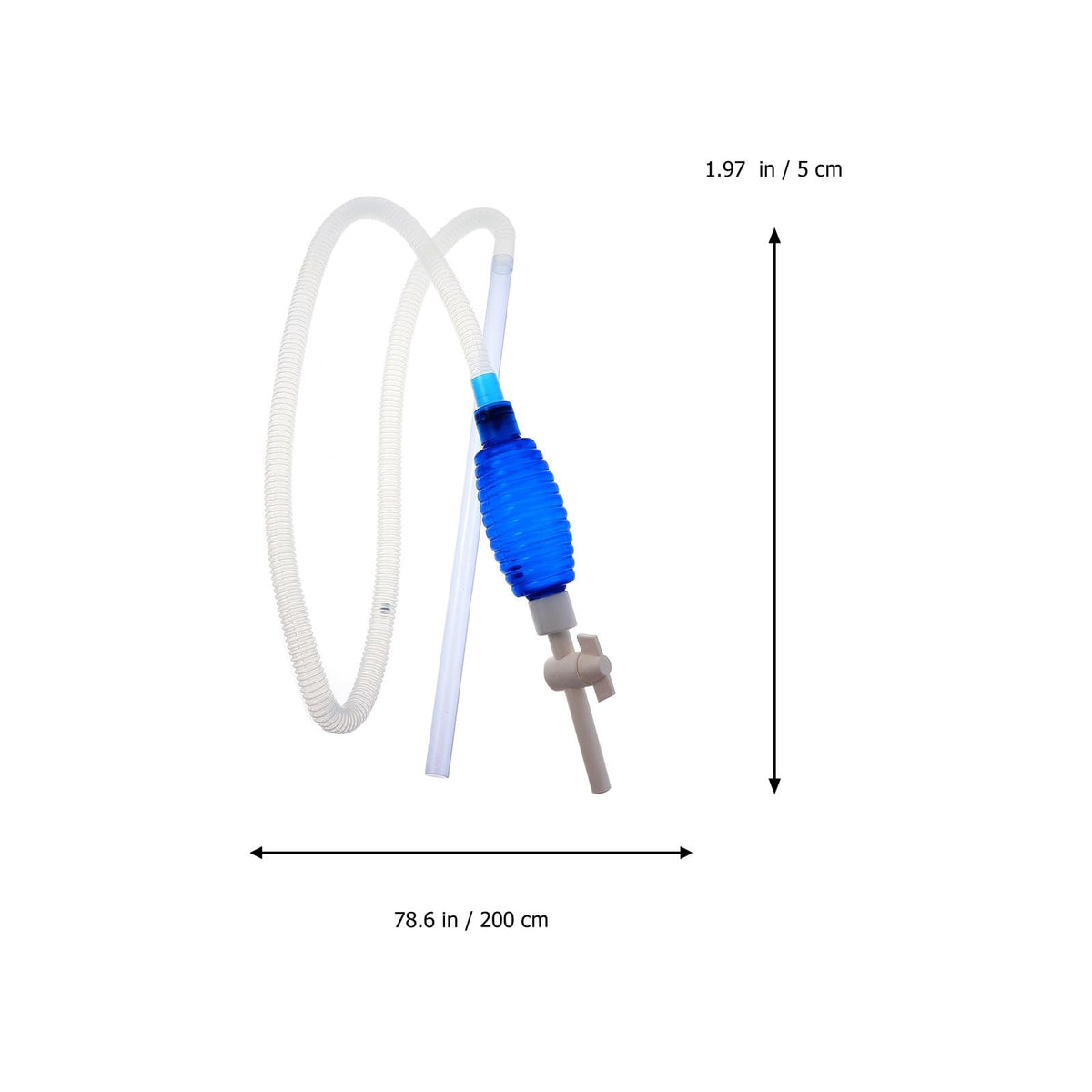 Fish Tank Water Changer Siphon Cleaner with Flow Control E741169