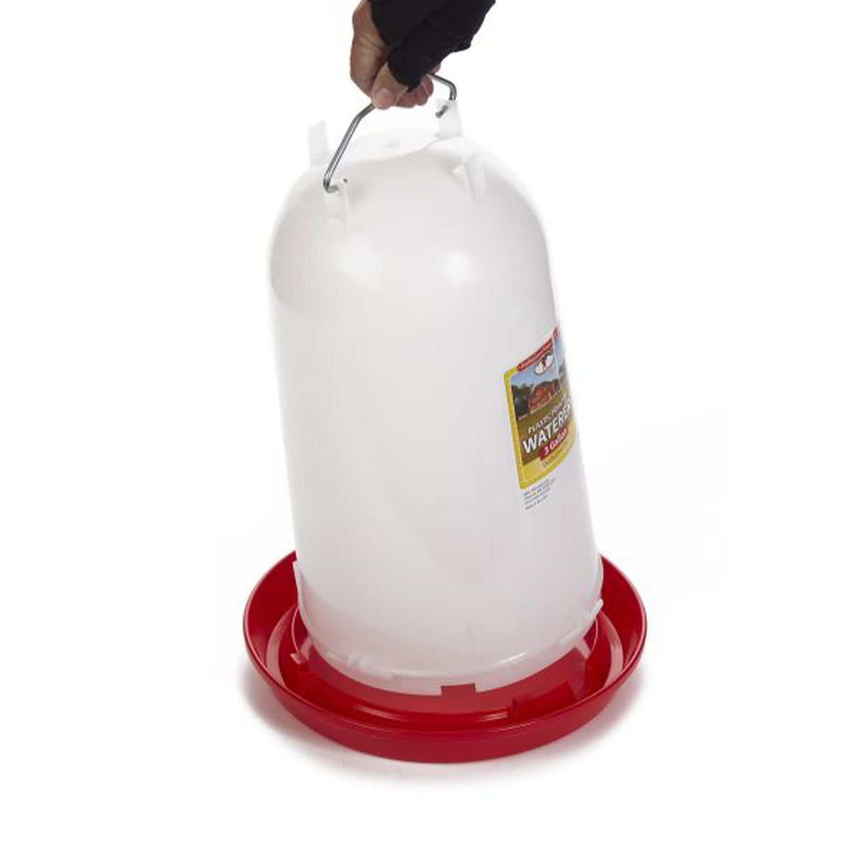 3 Gallon Plastic Gravity Fed Waterer 4-Pack K20408