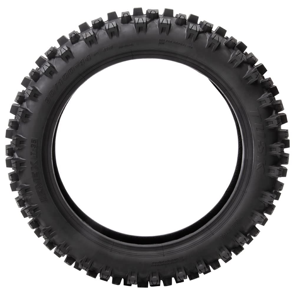 Soft Intermediate Terrain Front and Rear Tire Set 70/100x17 90/100x14 Motocross Tires N55946