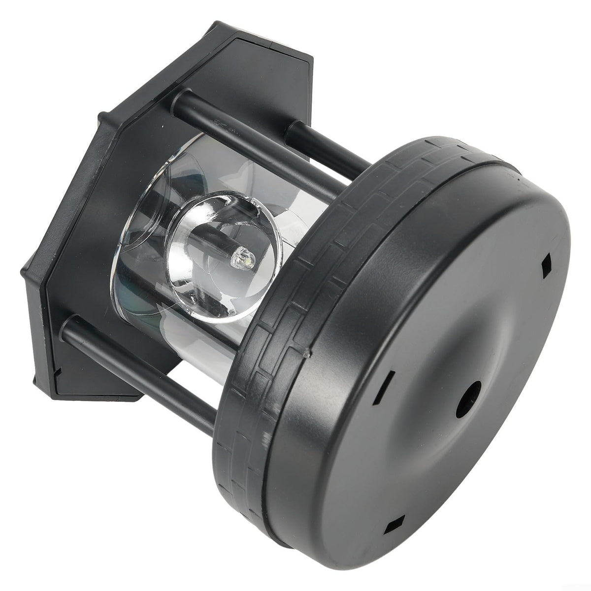 Black Solar Lighthouse Outdoor Light L22813