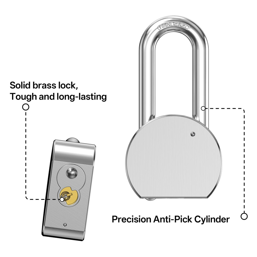 4 Pack 65mm Heavy Duty Keyed Alike Padlocks H121836