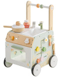 Wooden Baby Push Walker with Decelerator W225889