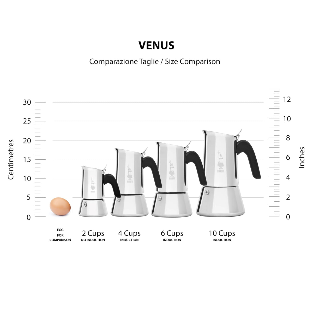 Stainless Steel Stovetop Coffee Maker 6 Cups K97477