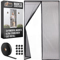 Magnetic Screen Door Black 38Wx82H S789755