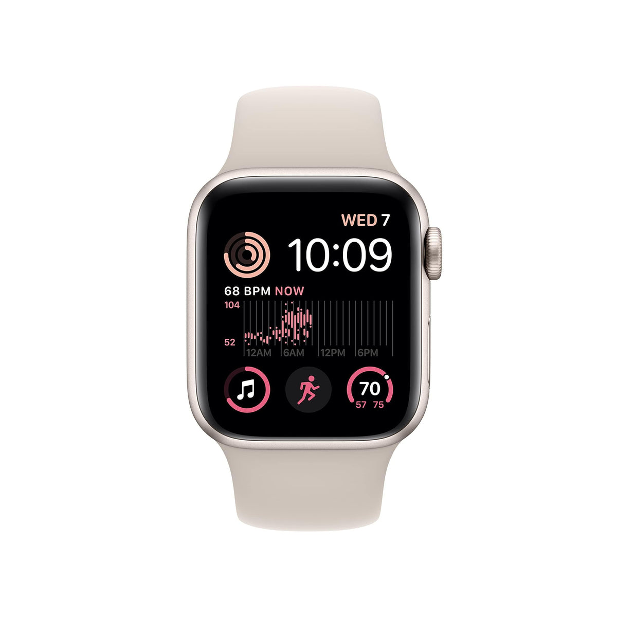 GPS + Cellular 40mm Starlight Aluminum Case with Sport Band Smartwatch A4538