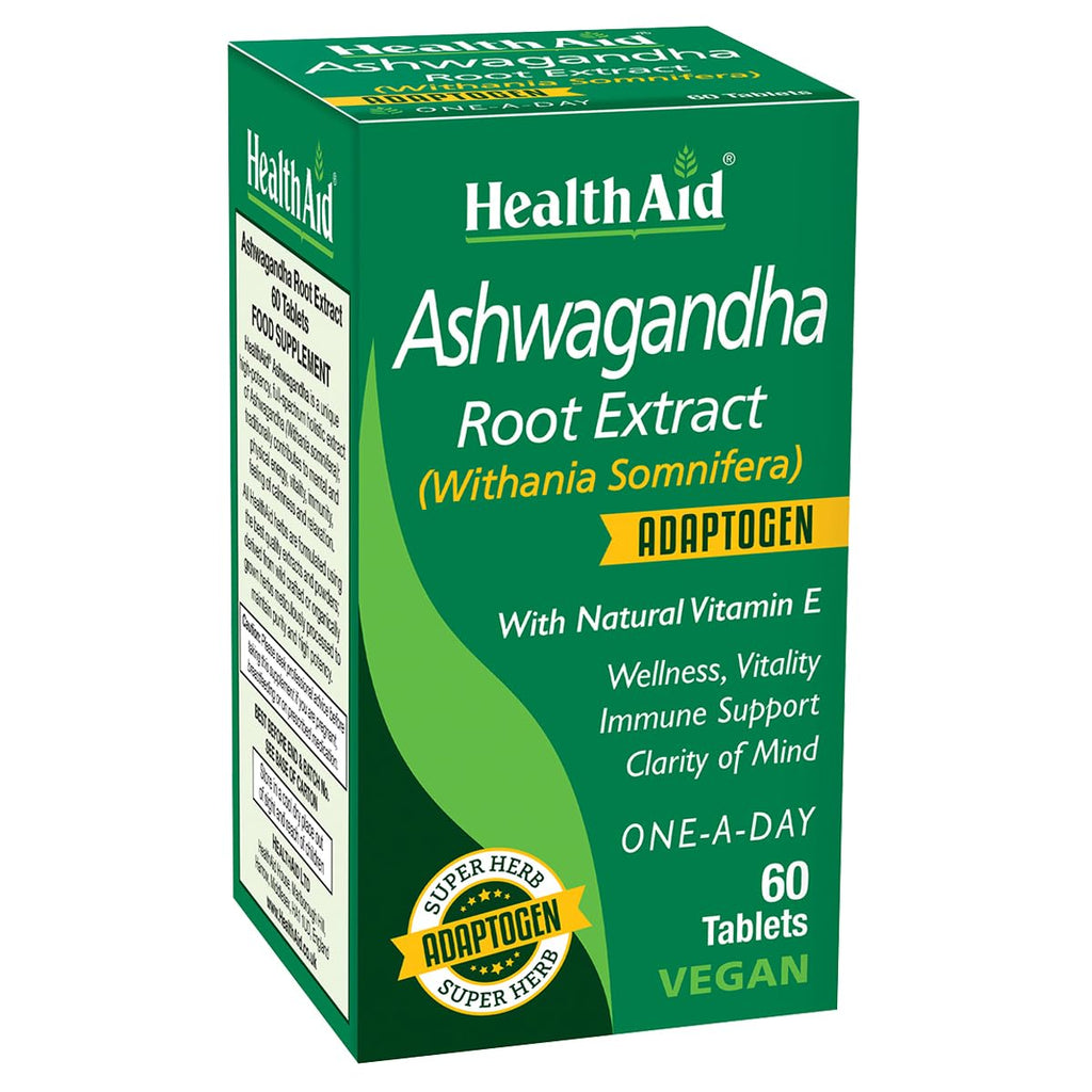 Ashwagandha 350 mg Vegan Standardized Root Extract 60 Tablets N84803