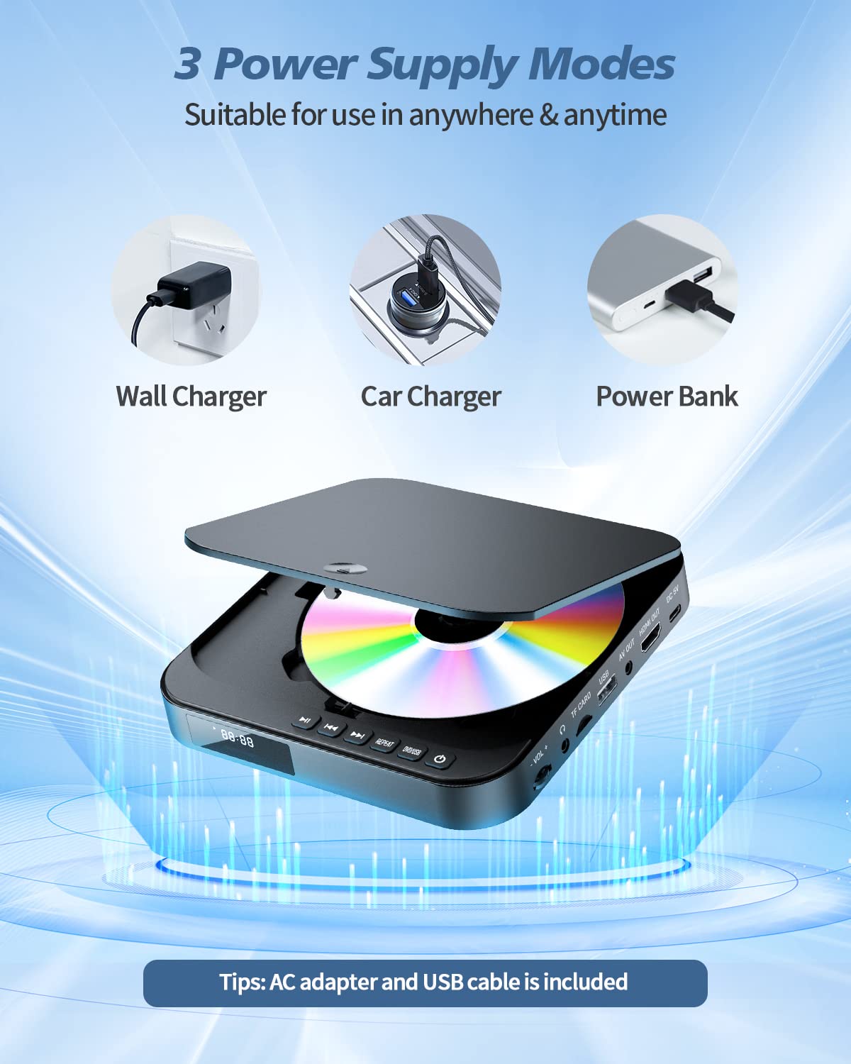 Mini DVD Player with HDMI D181