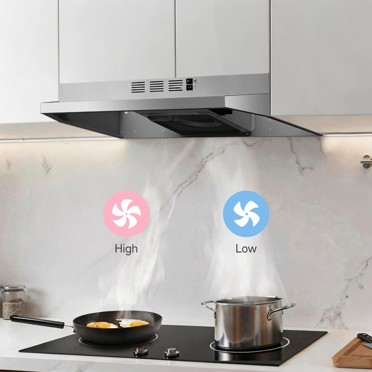 Stainless Steel Under Cabinet Range Hood A58230