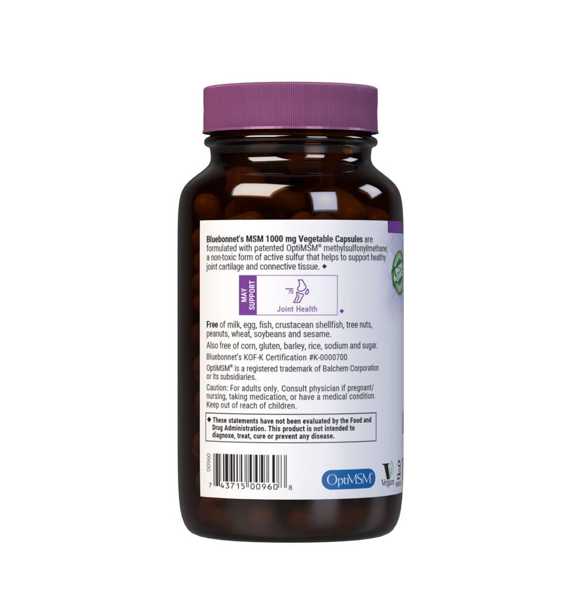MSM Supplement, 120 Count W788049