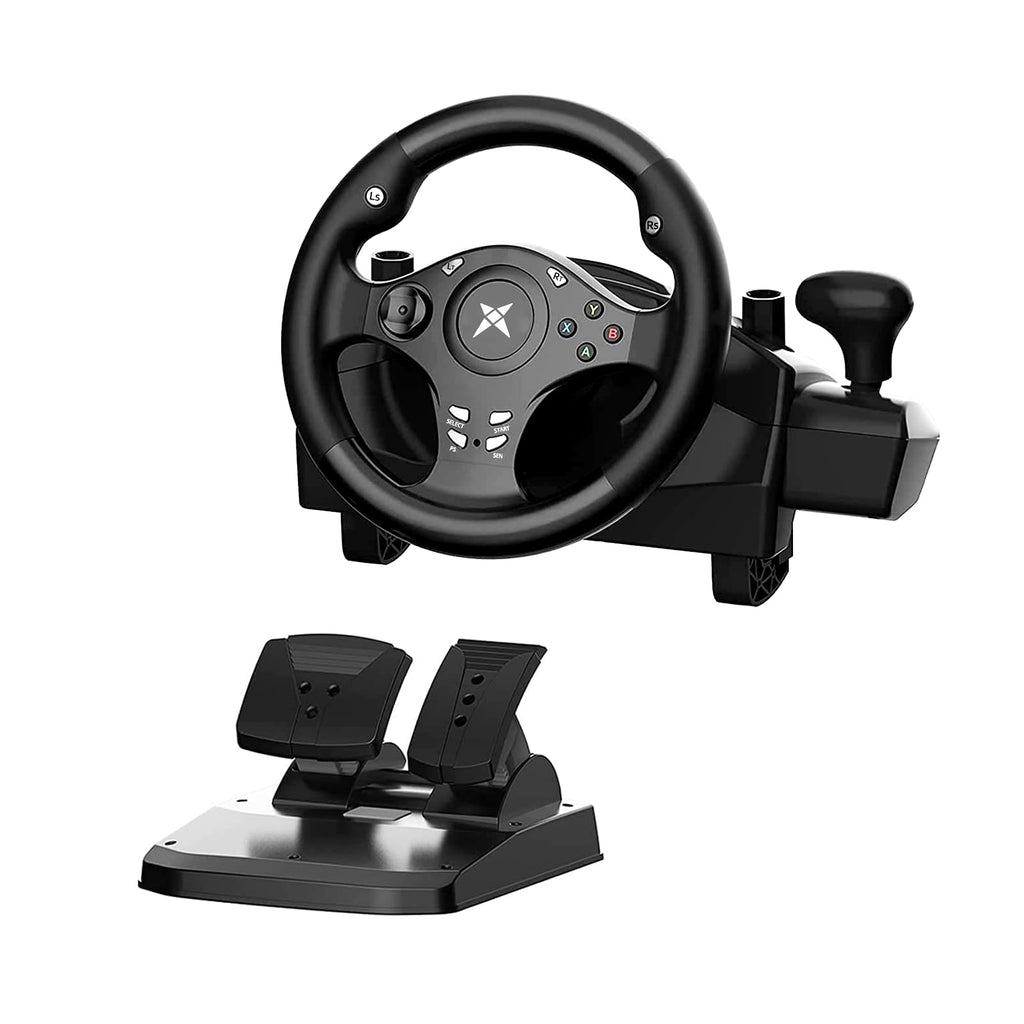 Gaming Steering Wheel with Pedals F62374