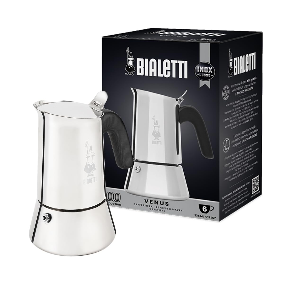 Stainless Steel Stovetop Coffee Maker 6 Cups K97477