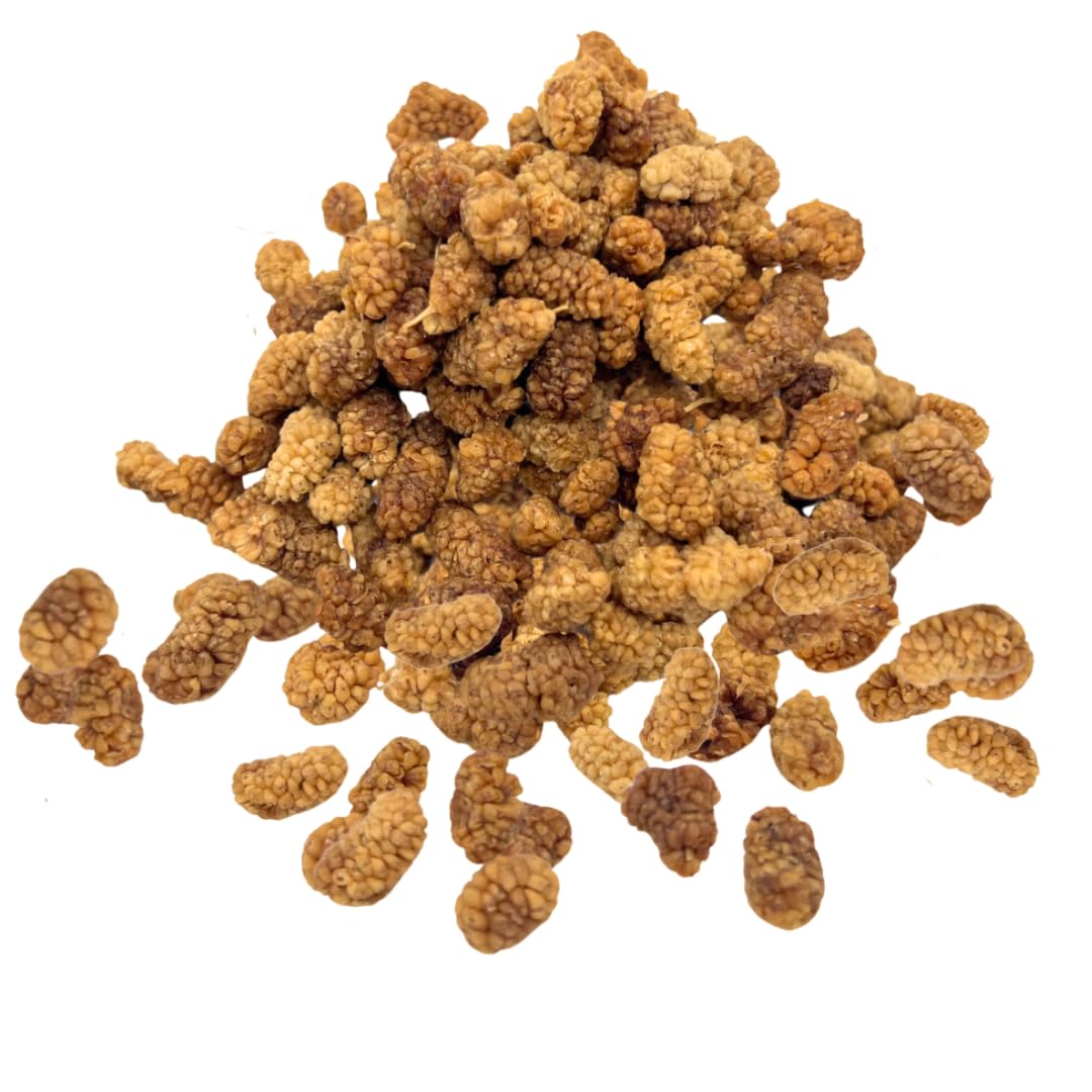 Dried White Mulberries 16 Ounce Bag U930