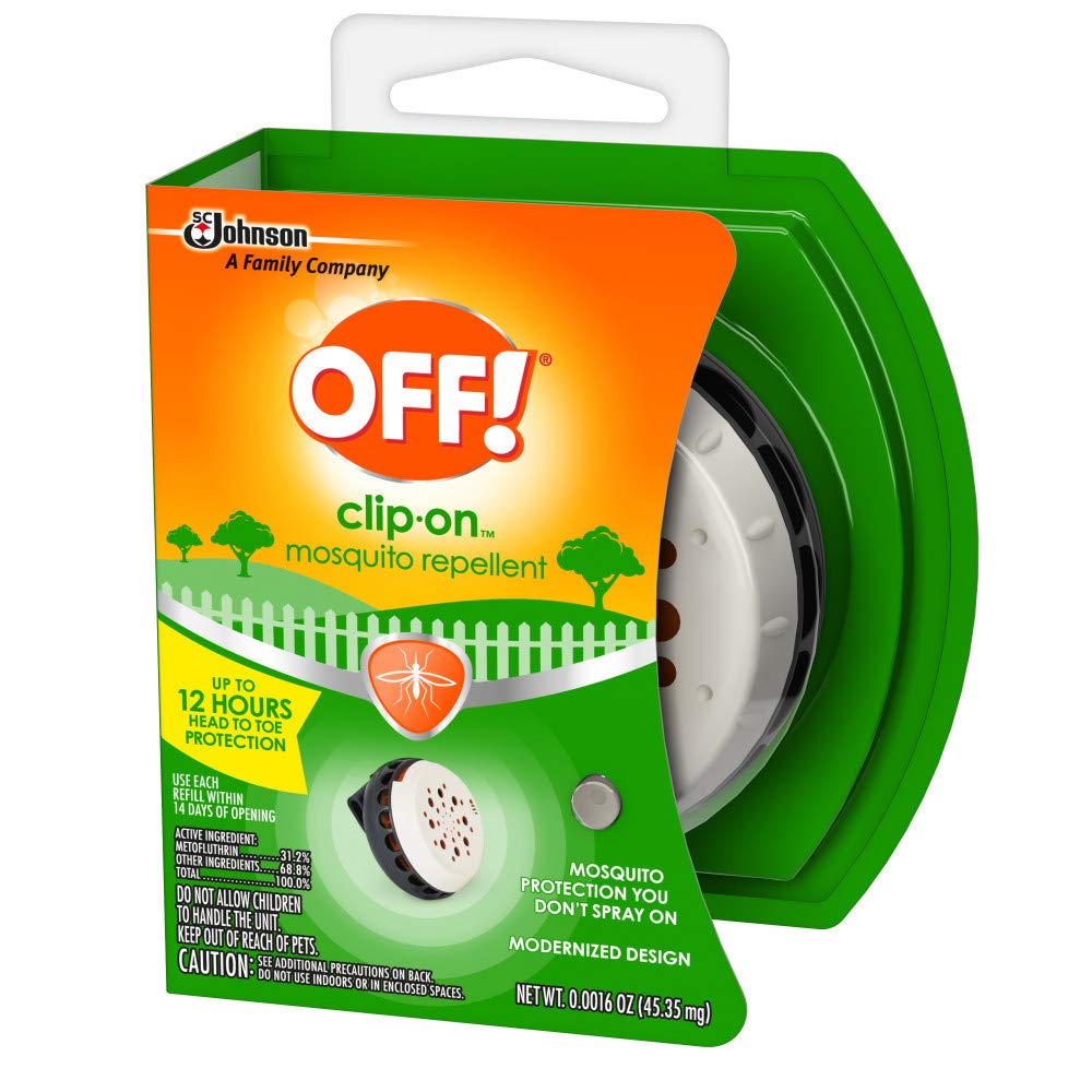 Clip-On Mosquito Repellent Fan Unit with 1 Refill C820503