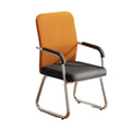 Breathable Mesh Office Chair with Armrests and Chrome Plated Metal Frame M442