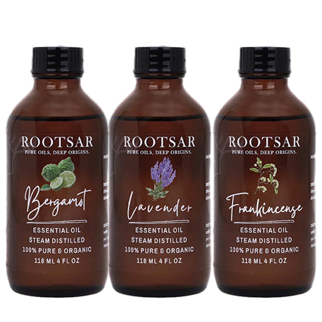 3 Pack Essential Oils 4 Fl Oz Y22474