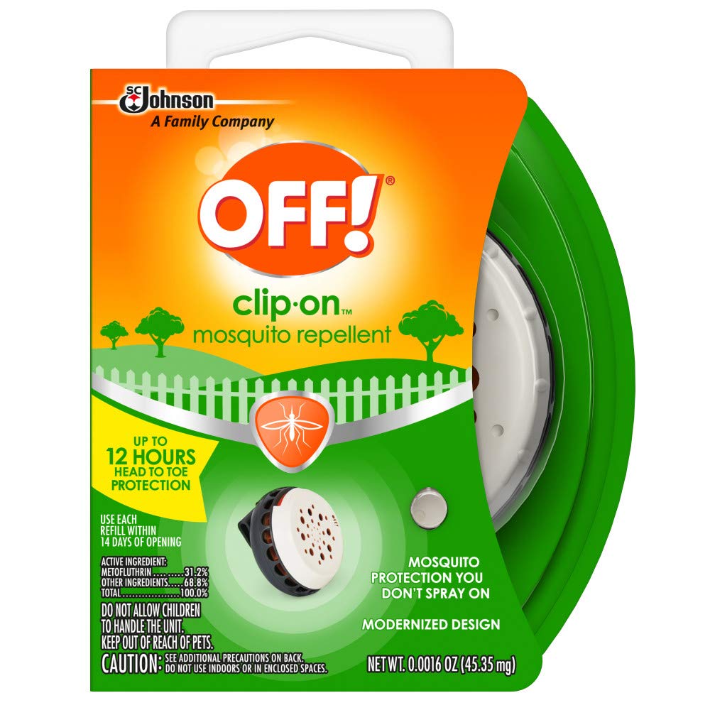 Clip-On Mosquito Repellent Fan Unit with 1 Refill C820503