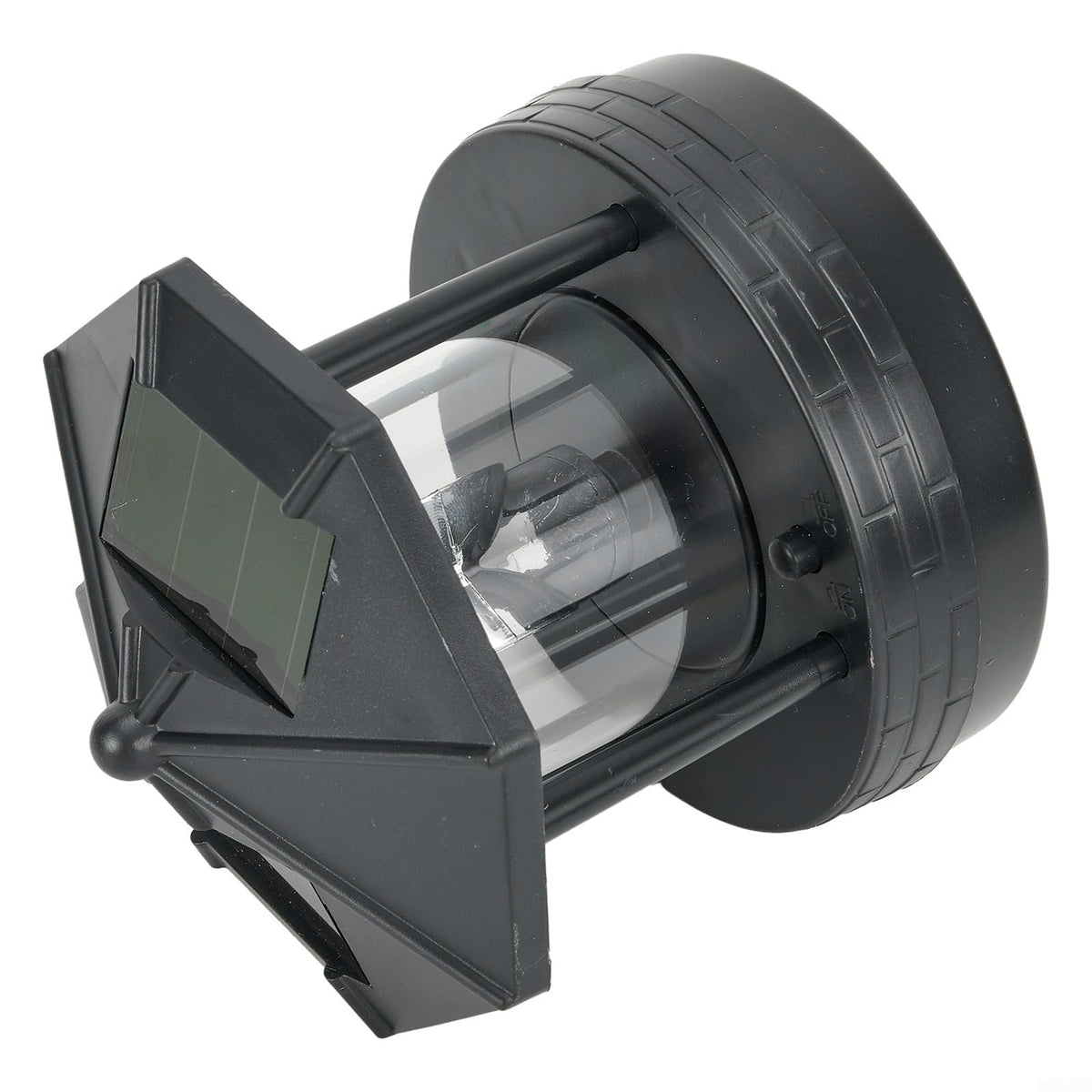 Black Solar Lighthouse Outdoor Light L22813