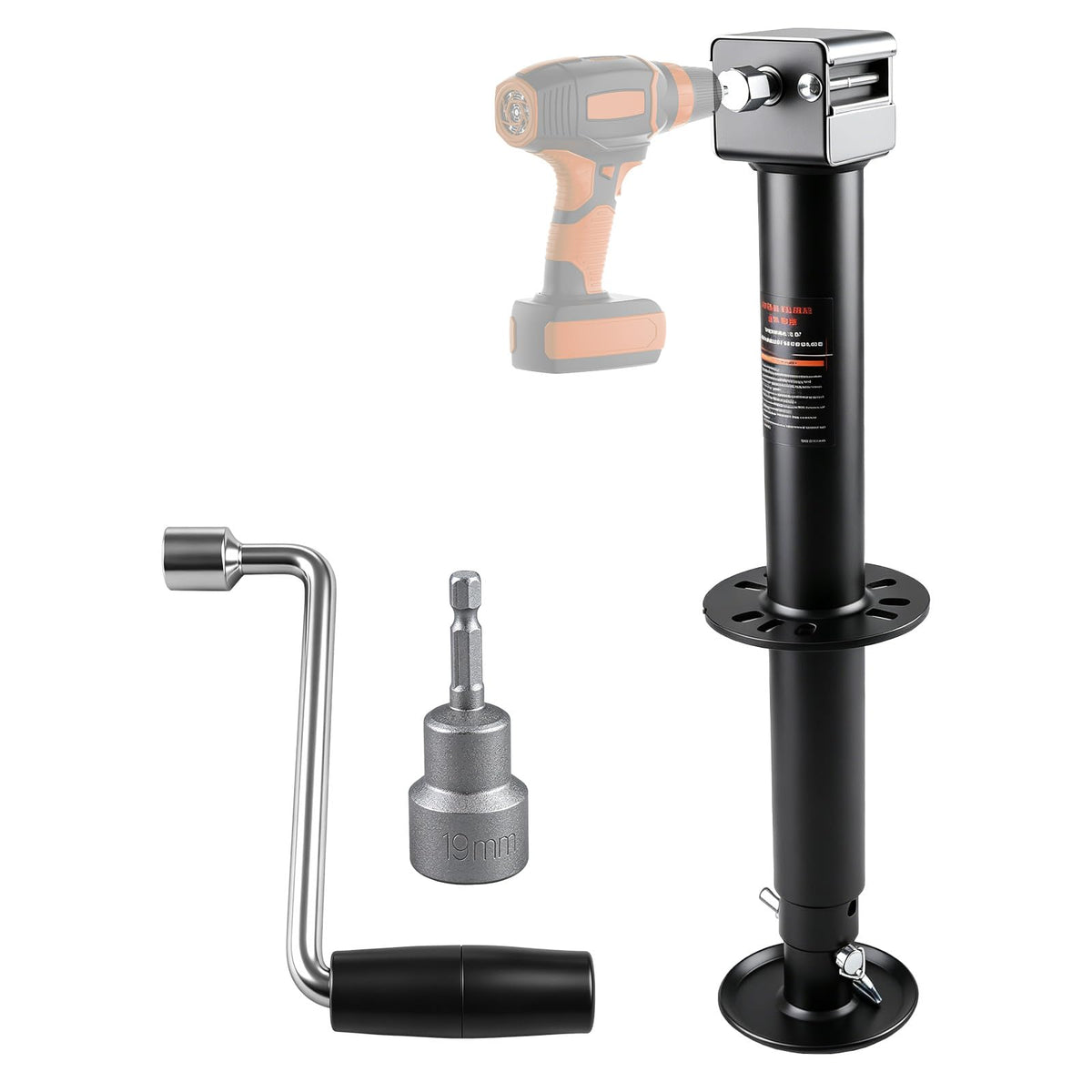 23" Lift Drop Leg Trailer Jack E25040