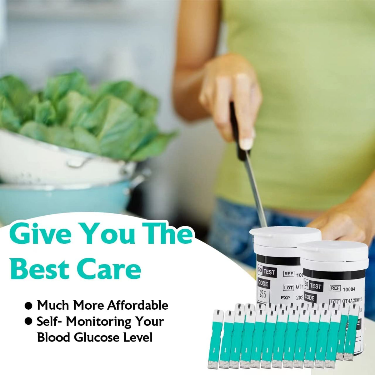 Blood Glucose Test Strips 100 Count D976322