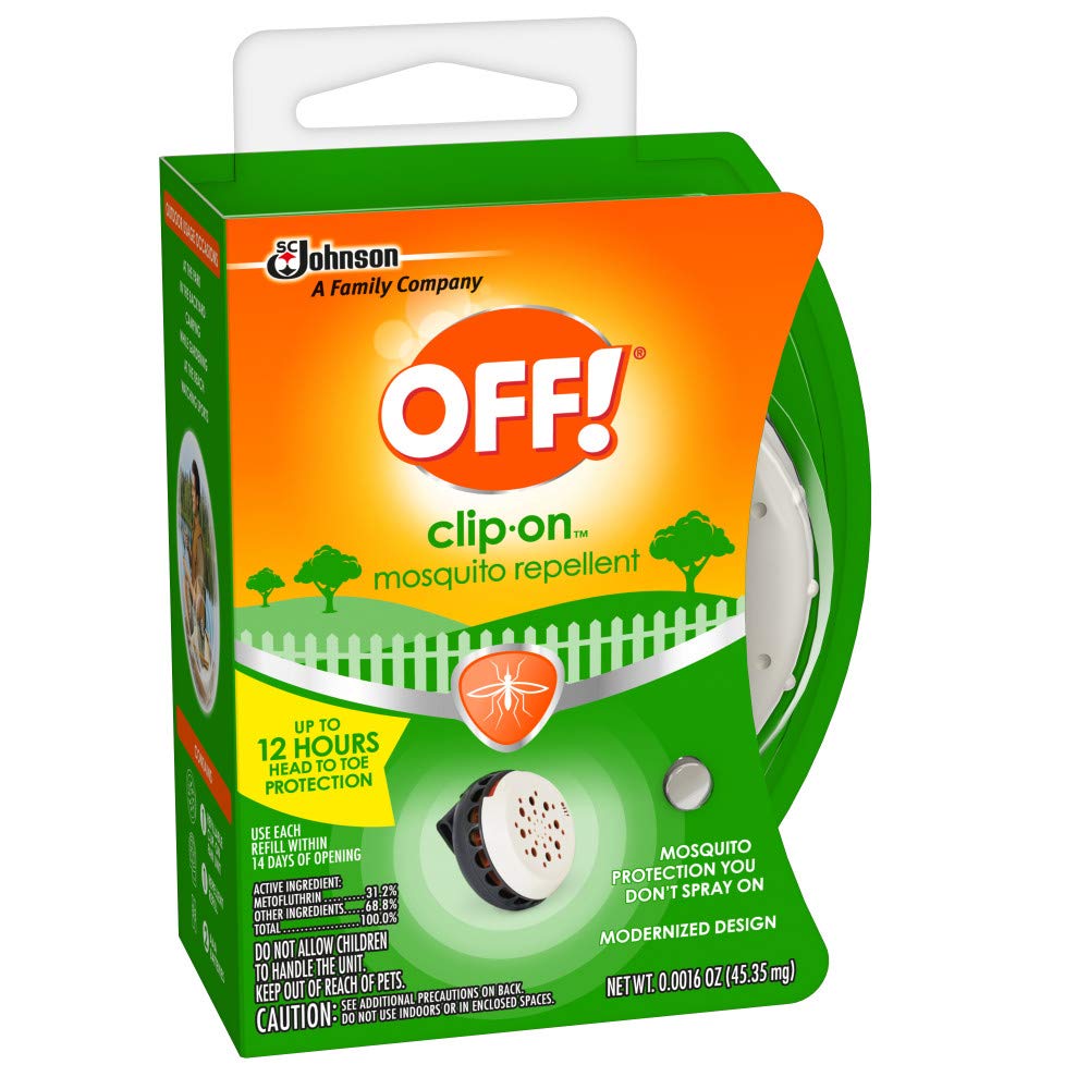 Clip-On Mosquito Repellent Fan Unit with 1 Refill C820503