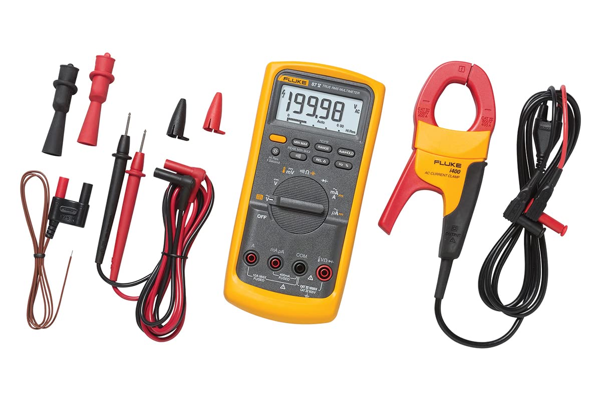 Industrial Digital Multimeter with Current Clamp Kit N80606