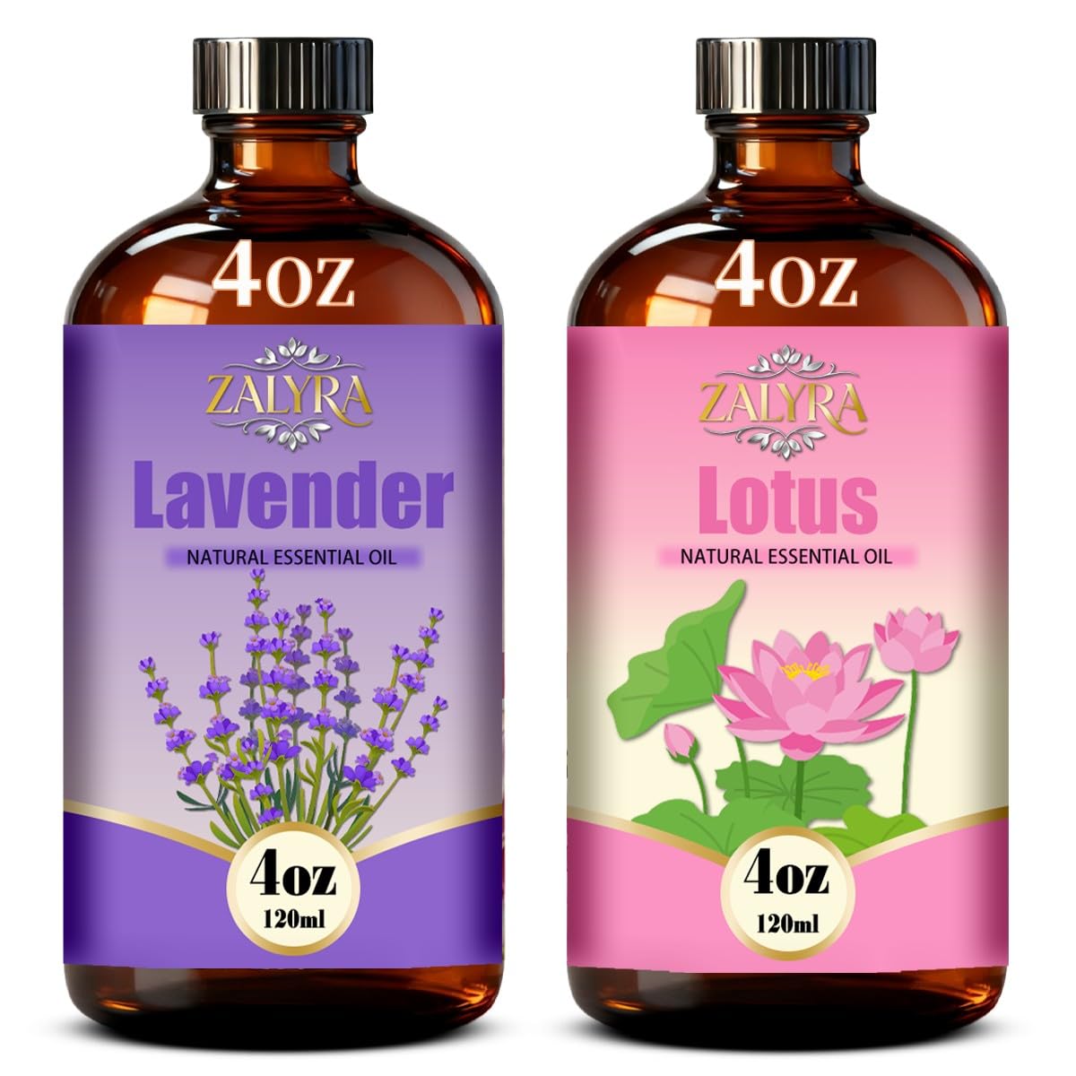 Lavender&Lotus Essential Oil 4 Fl Oz+0.33 Fl Oz O1067