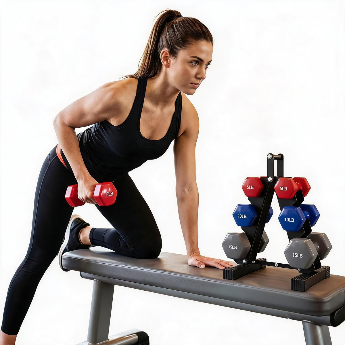 Neoprene Fixed Dumbbell Set I569776