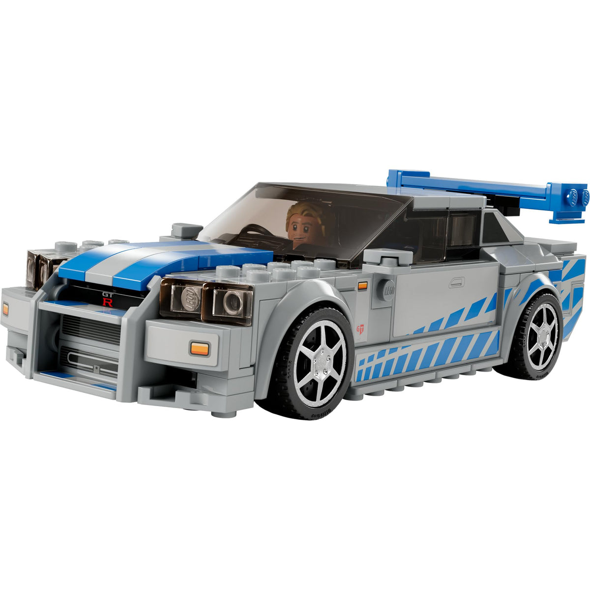 Nissan Skyline GT-R R34 Race Car Toy Building Kit D951