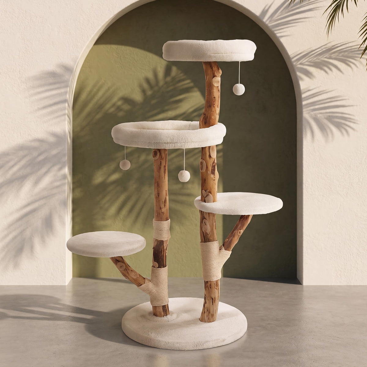 Cat Tree Tower with Scratching Post T947942