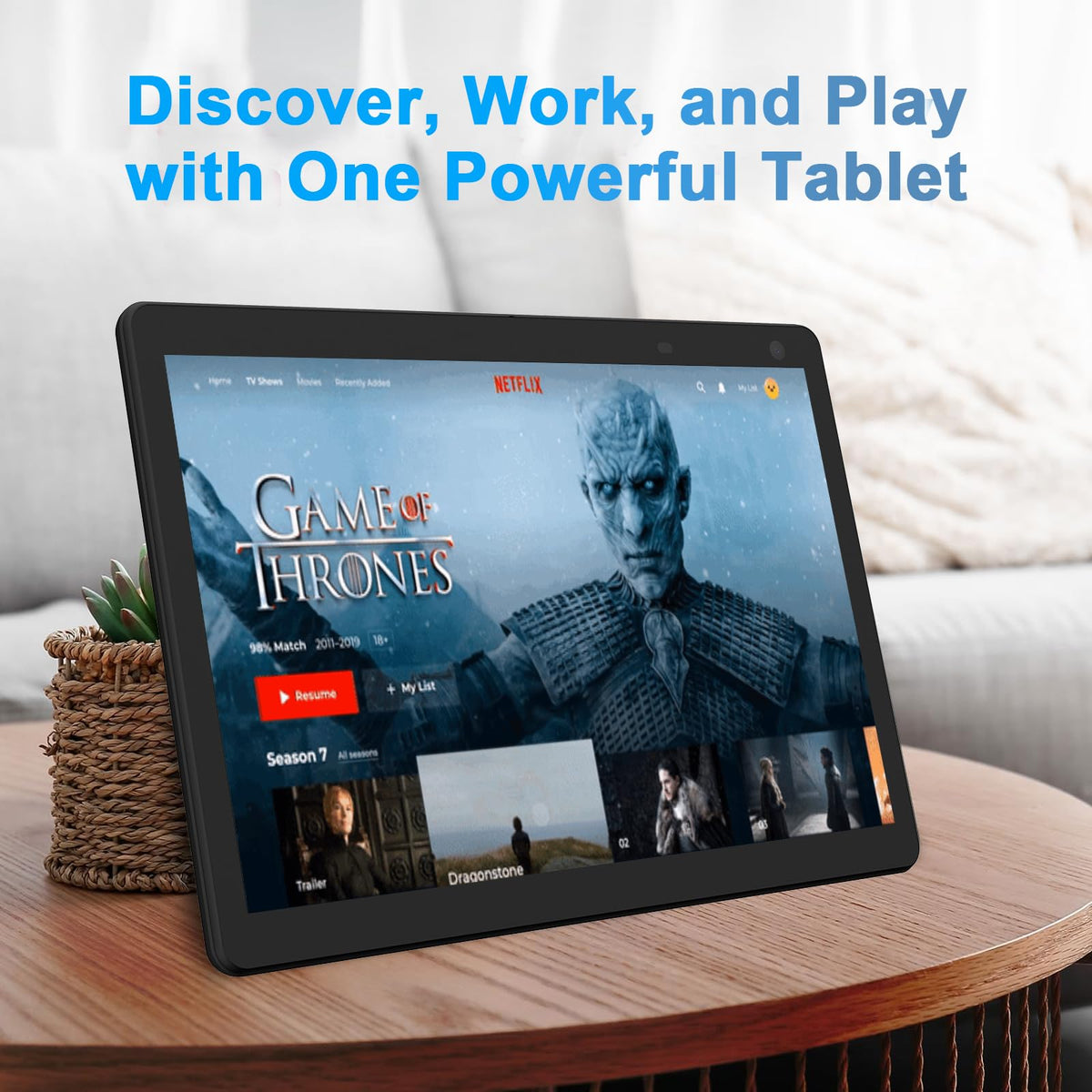 Android Tablet 10 inch 6GB RAM 32GB ROM Quad-core G6283