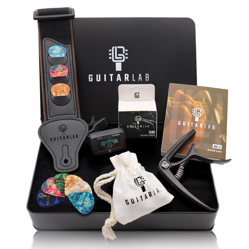 Guitar Accessories Kit - Strap, Capo, Tuner & Picks Z265