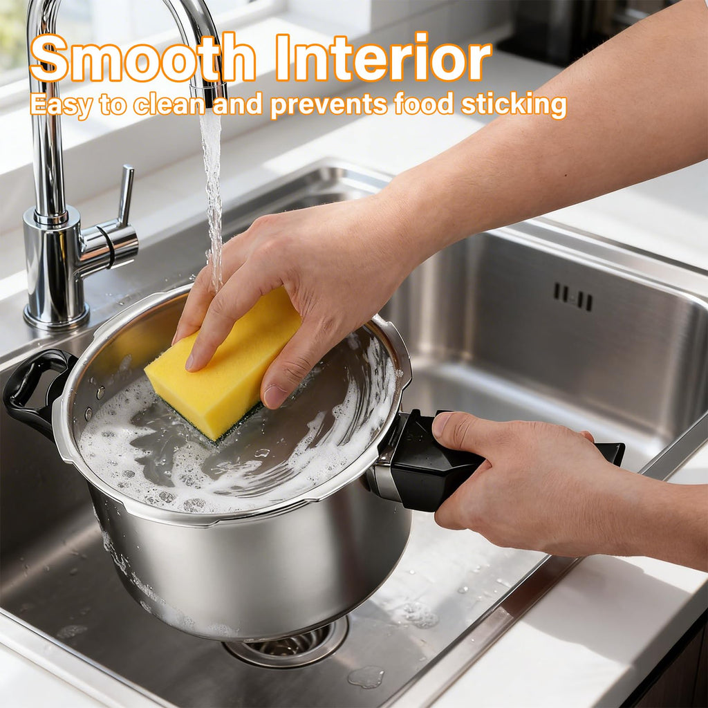 4.2 Quart Aluminum Stovetop Pressure Cooker A7697