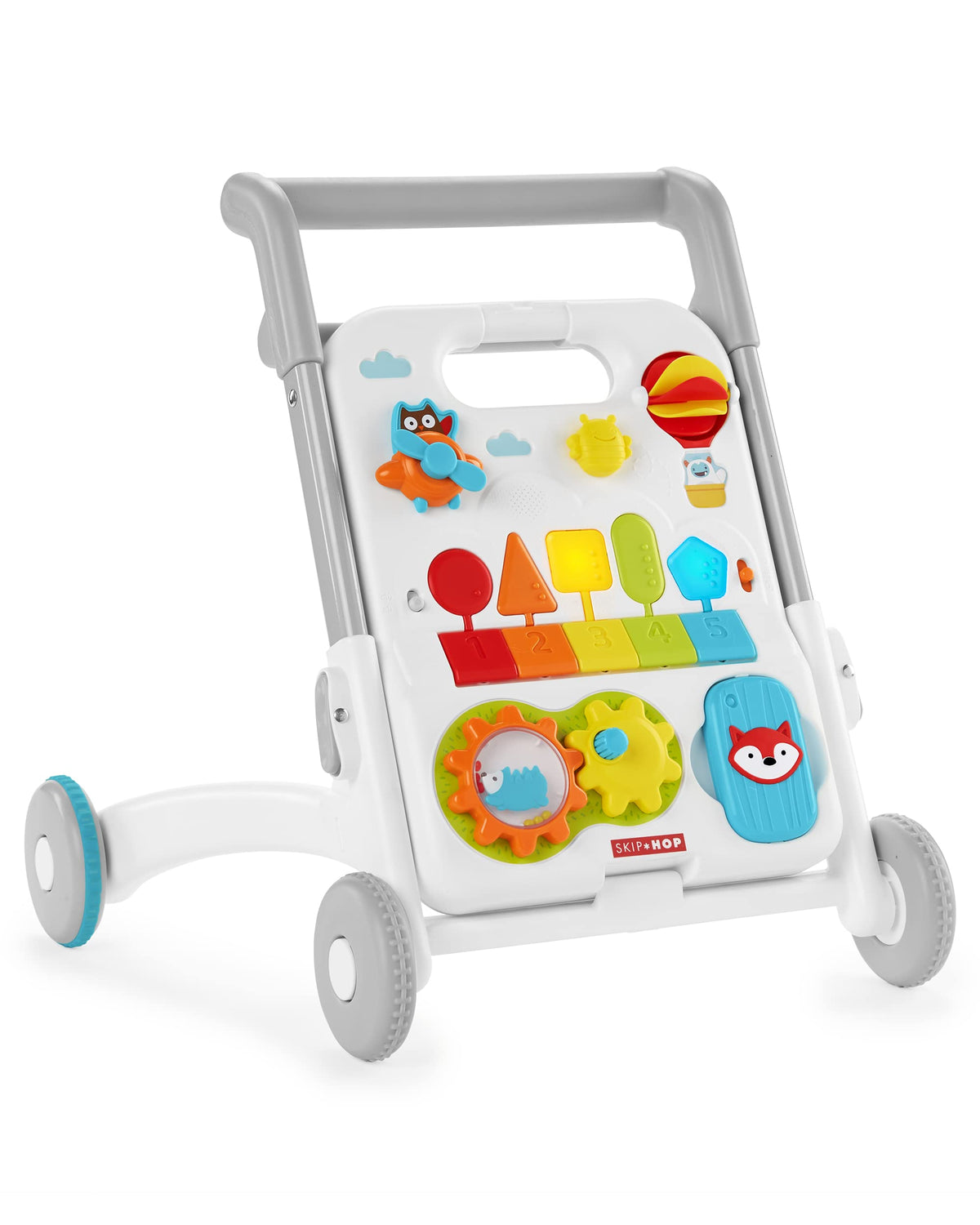 4-in-1 Sit to Stand Baby Walker with 40+ Activities Y1489