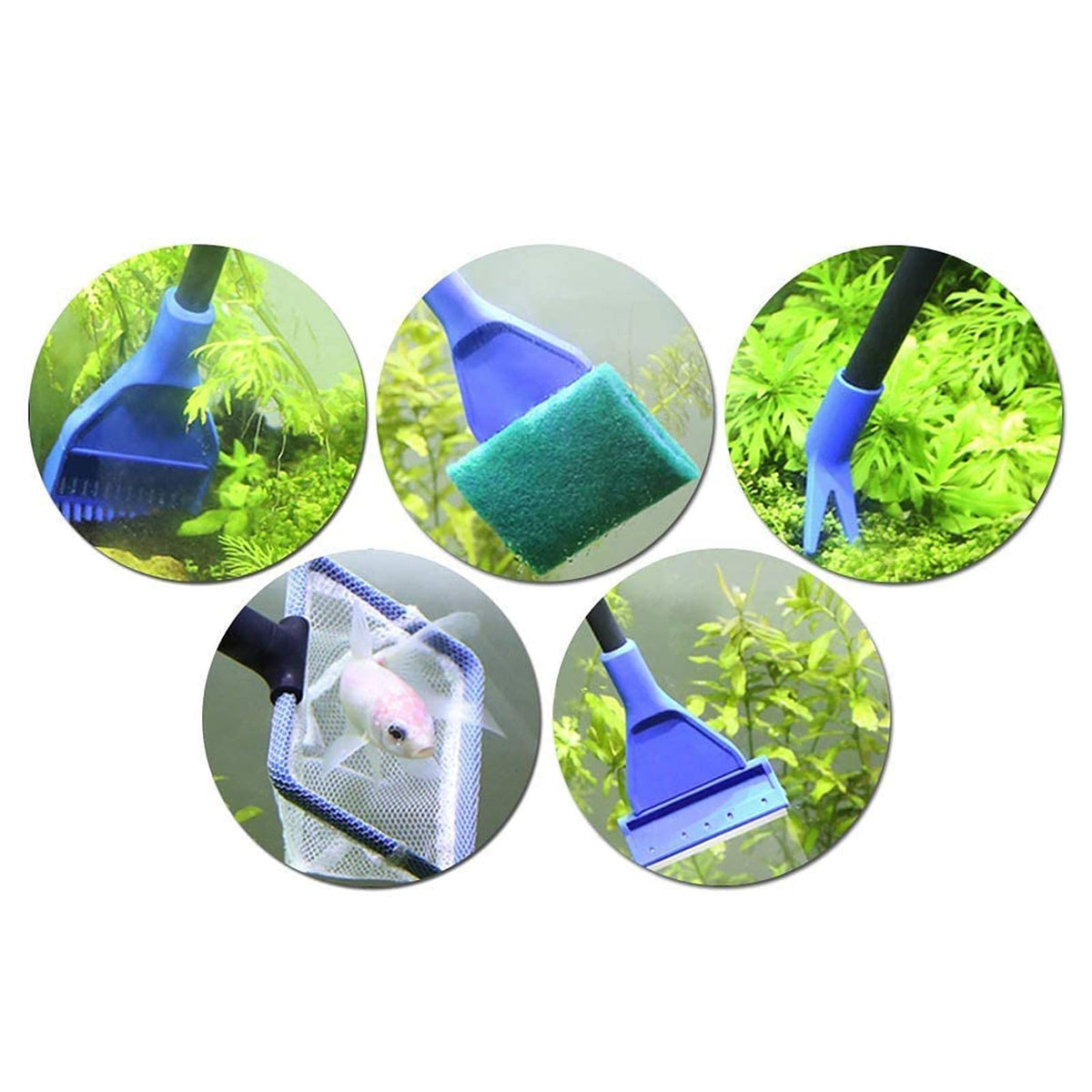 Fish Tank Water Changer Siphon Cleaner with Flow Control E741169