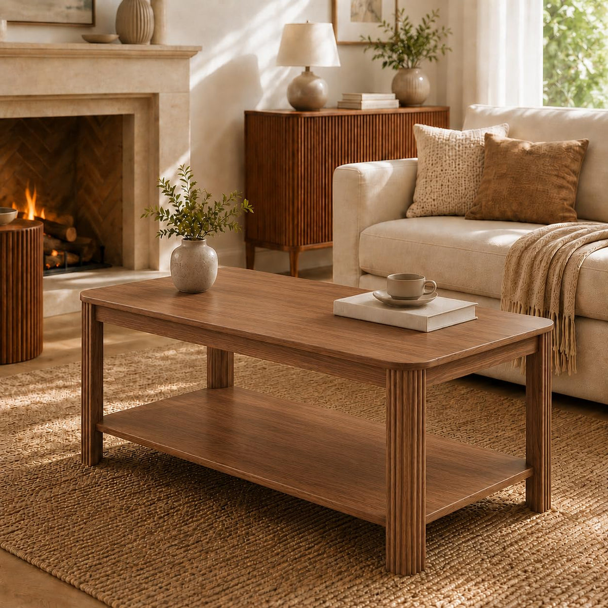 Walnut Coffee Table T601472