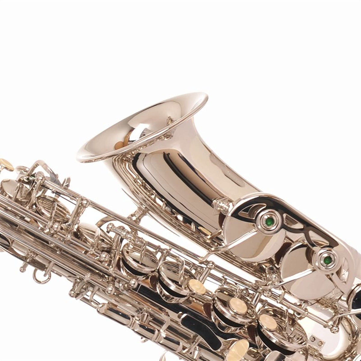 Alto Saxophone EB Flat Nickel Silver Brass Set I463637