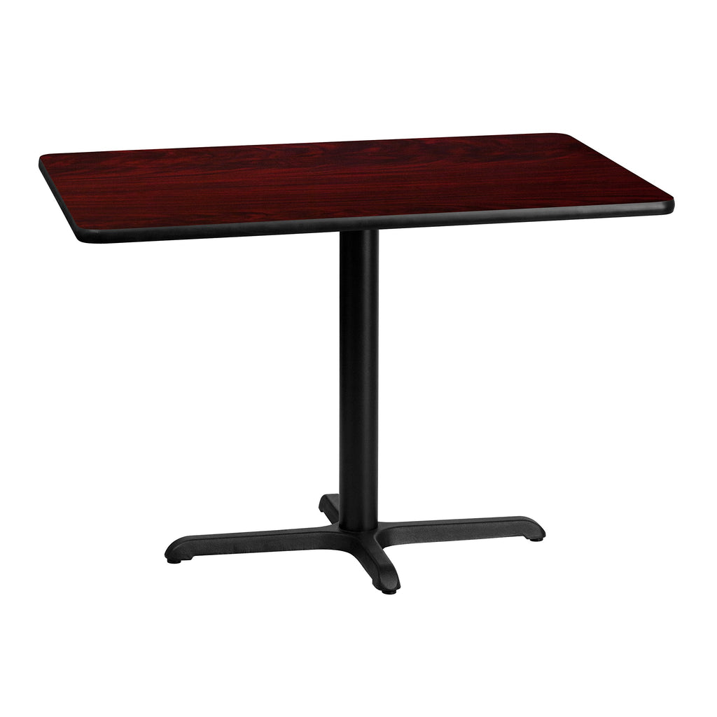 Rectangular Table and X-Base A315