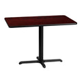 Rectangular Table and X-Base A315