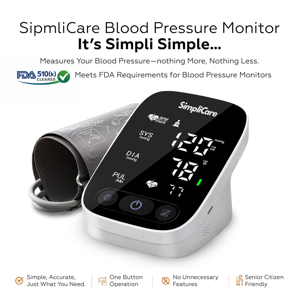 Blood Pressure Monitor with XL Cuff and LED Display H6713