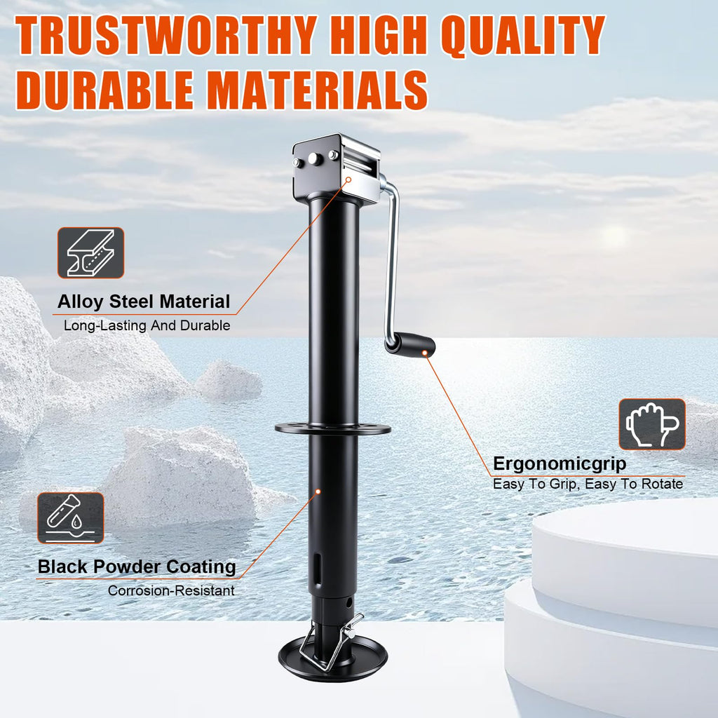23" Lift Drop Leg Trailer Jack E25040