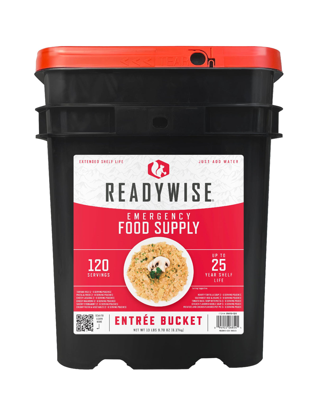 Emergency Survival Food Supply 120 Serving A515