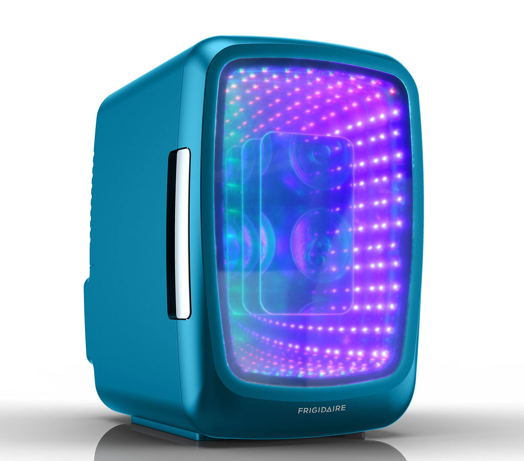 Gaming Light Up Mini Beverage Refrigerator 6 can 4 liters Blue S897