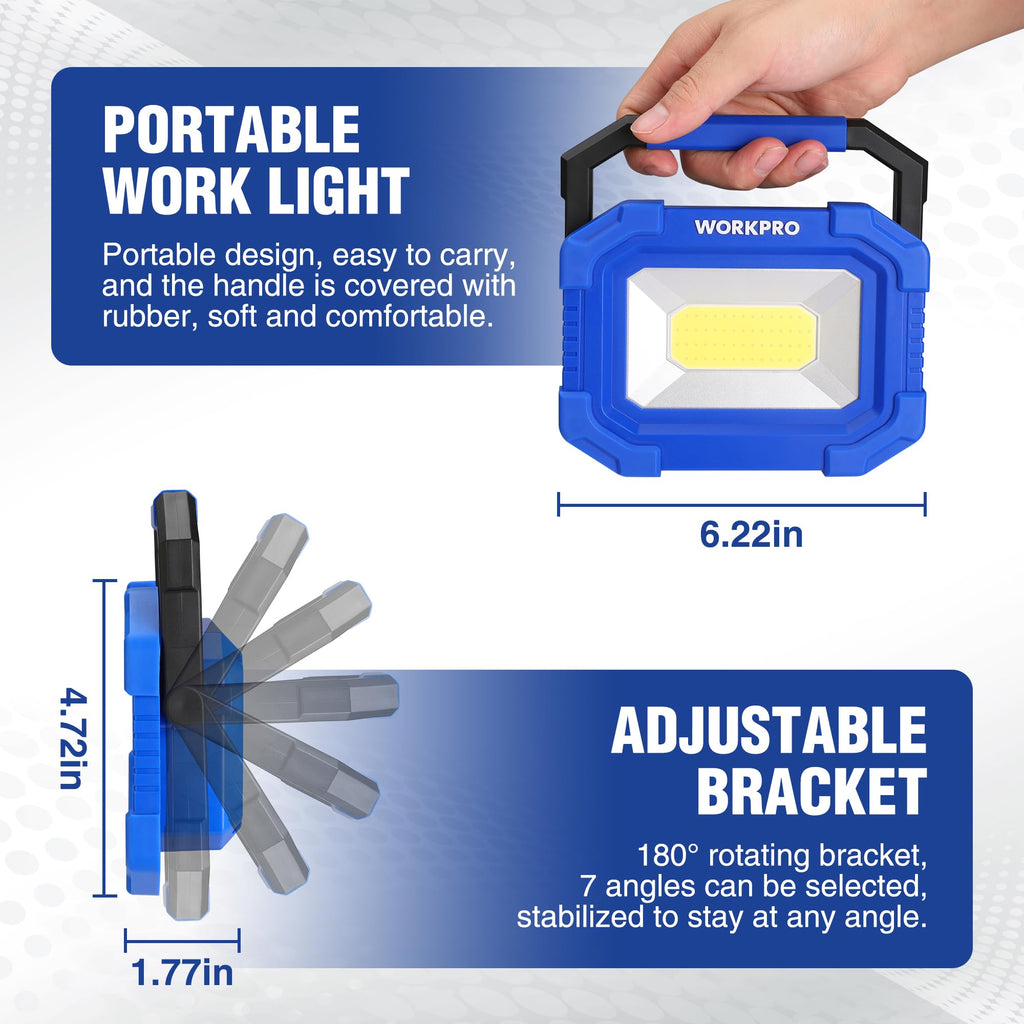 LED Rechargeable Magnetic Work Light 2000LM H905710