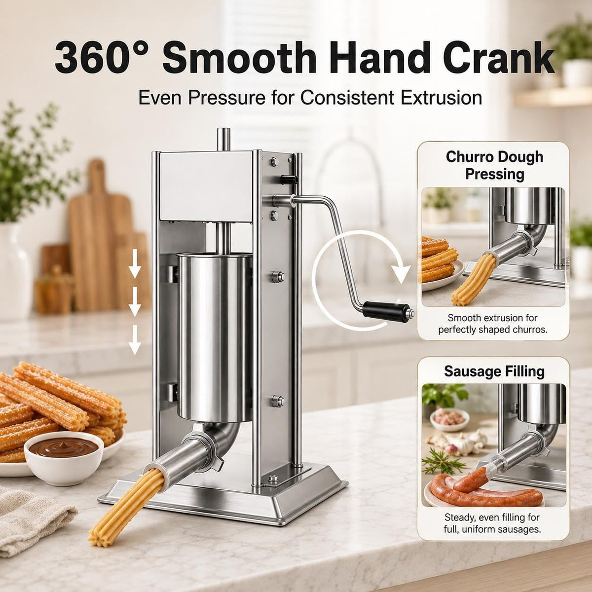 2-Speed Sausage Stuffer Y513